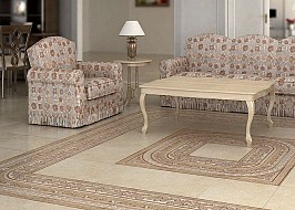 Полирани подови плочки Confort Crema