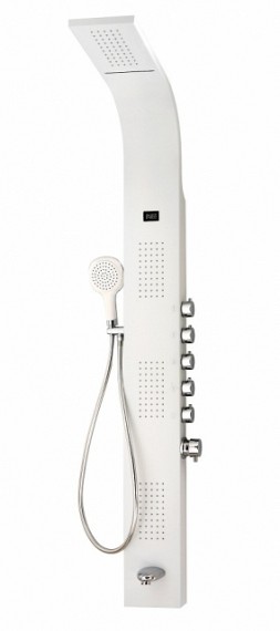 Хидромасажна душ колона Pure White 9803/3065
