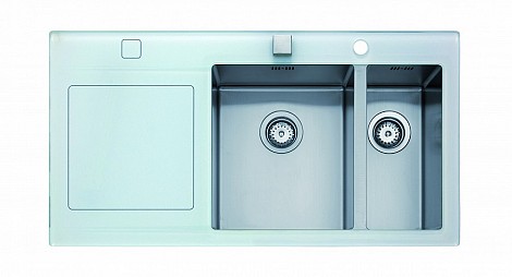 Вградена мивка за кухня Copa 60 W-GL