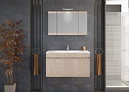 Шкафове за баня Magnolia 90 Beige