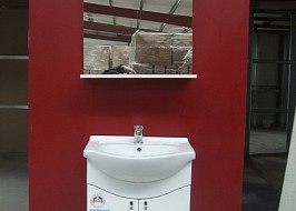 MDF шкаф за баня