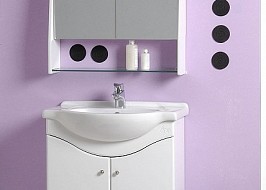 MDF шкафове за баня Crystal 75