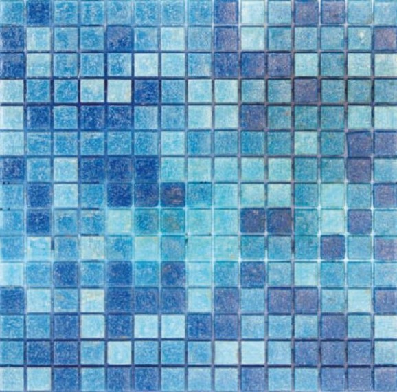 Мозайка Glass Ceramic Mix Blue