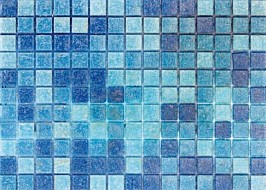 Мозайка Glass Ceramic Mix Blue