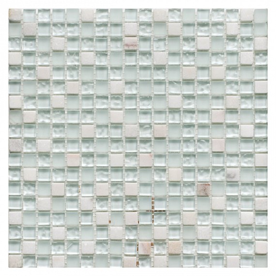 Мозайка Glass and Stone Mix White