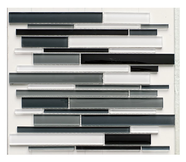 Glass and Stone Mix Black