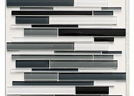 Glass and Stone Mix Black