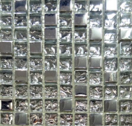 Стъклокерамична мозайка 560 Mosaic Silver Gold