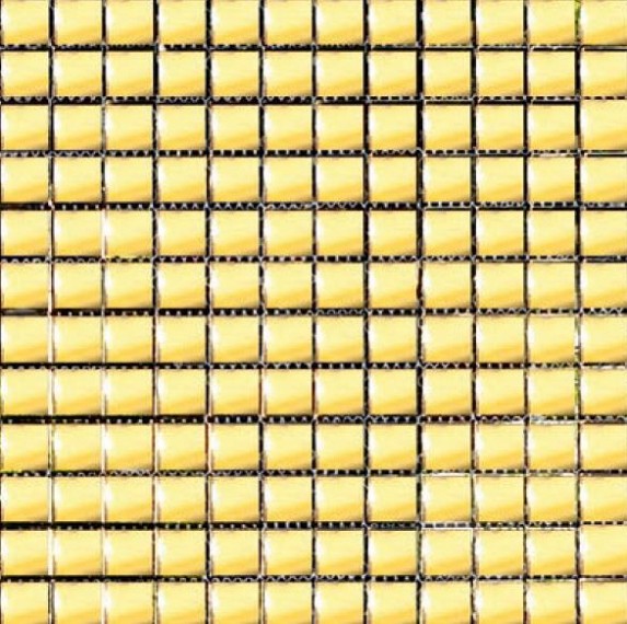Стъклокерамична мозайка Mirror Gold Mosaic