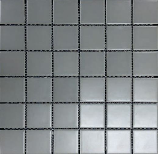 Mosaic Ceramic Polished Mat Grey